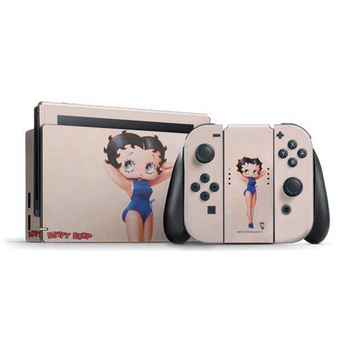 Betty Boop Swimsuit Nintendo Skins