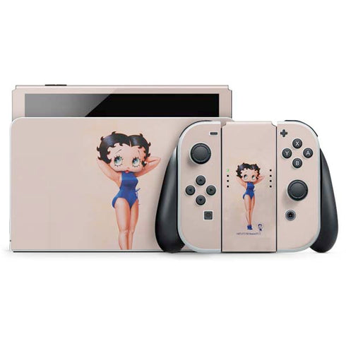 Betty Boop Swimsuit Nintendo Skins