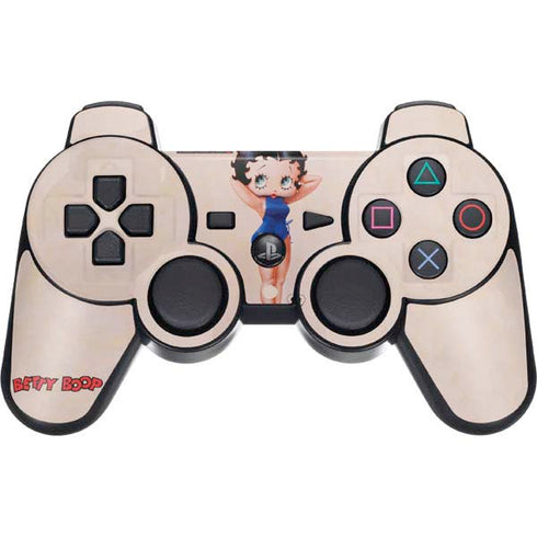Betty Boop Swimsuit PS3 Dual Shock wireless controller Skin