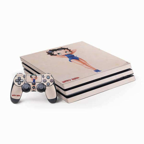 Betty Boop Swimsuit PlayStation PS4 Skins
