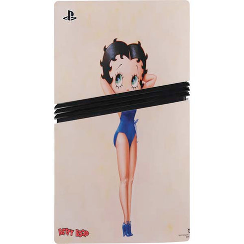 Betty Boop Swimsuit PS5 Pro Console Skin
