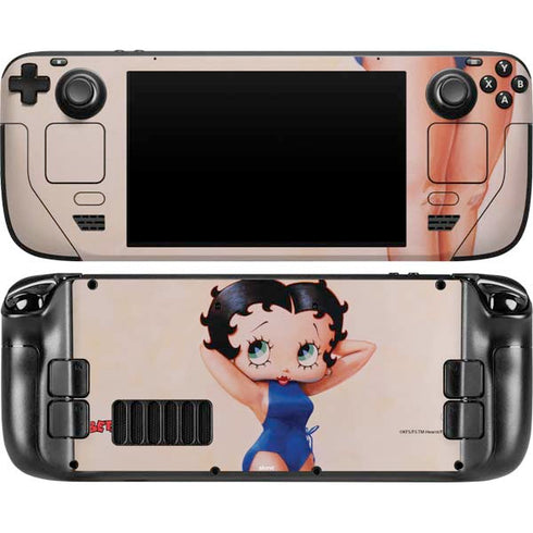 Betty Boop Swimsuit Steam Deck Handheld Gaming Computer OLED Skin