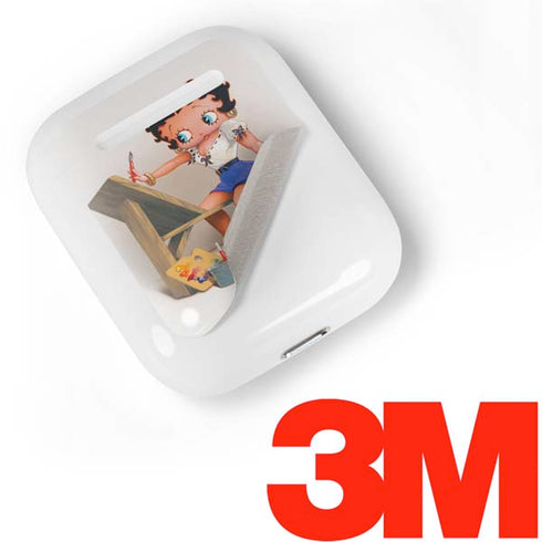 Betty Boop The Artist Apple AirPods Skin