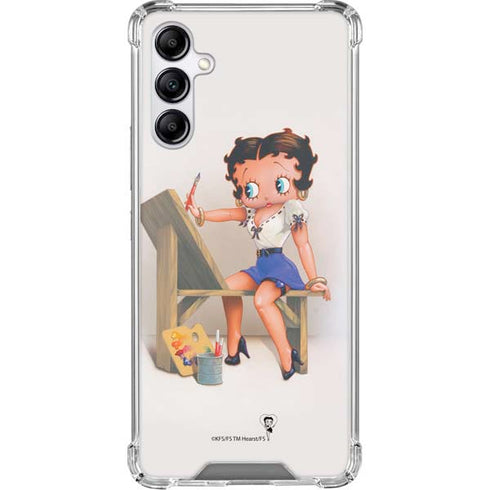 Betty Boop The Artist Gabb Phone 4 Clear Case