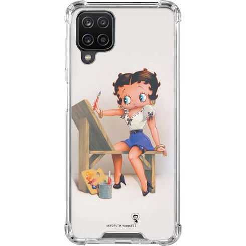 Betty Boop The Artist Galaxy Cases