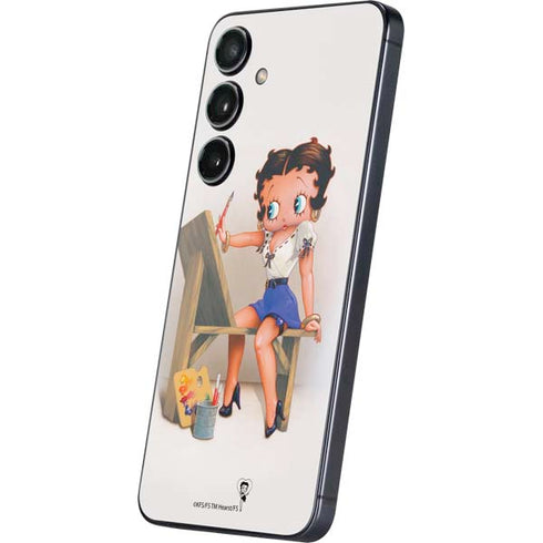 Betty Boop The Artist Galaxy A16 5G Skin