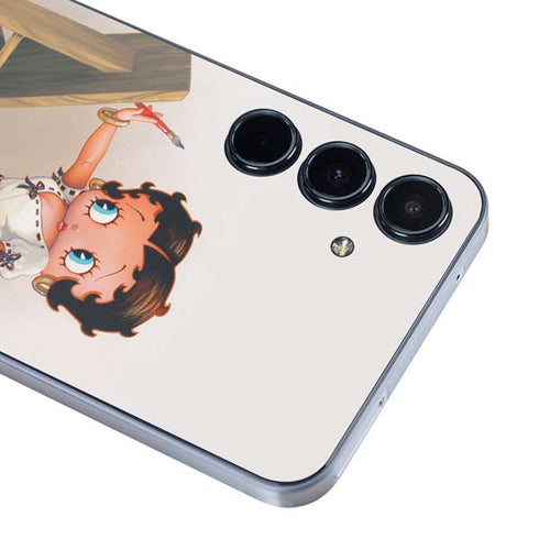 Betty Boop The Artist Galaxy A35 5G Skin