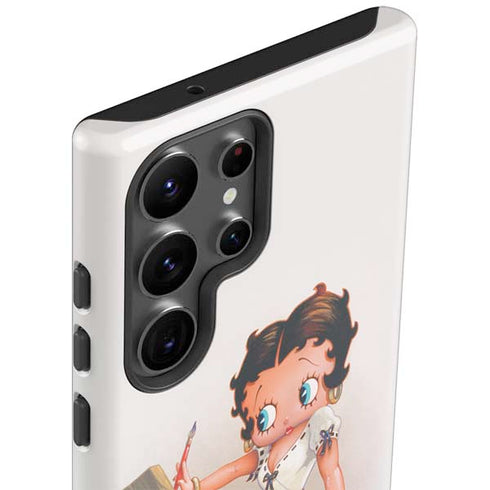 Betty Boop The Artist Galaxy S23 Ultra Pro Case