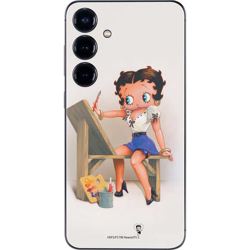 Betty Boop The Artist Galaxy S24 Plus Skin