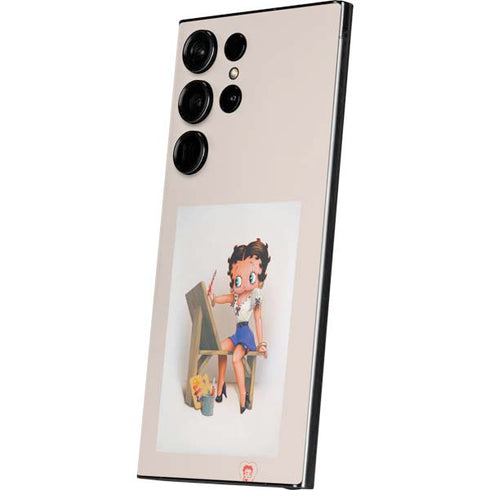 Betty Boop The Artist Galaxy S24 Ultra Skin
