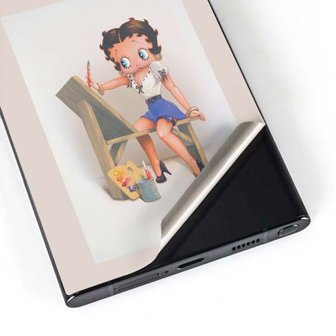 Betty Boop The Artist Galaxy S24 Ultra Skin