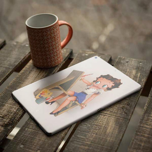 Betty Boop The Artist iPad Skins