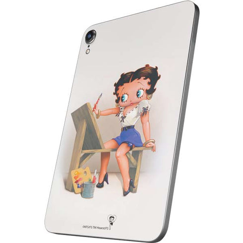 Betty Boop The Artist Apple iPad Mini Skin