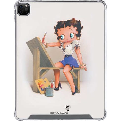 Betty Boop The Artist iPad Cases