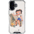 Betty Boop The Artist iPhone 16 Clear Case