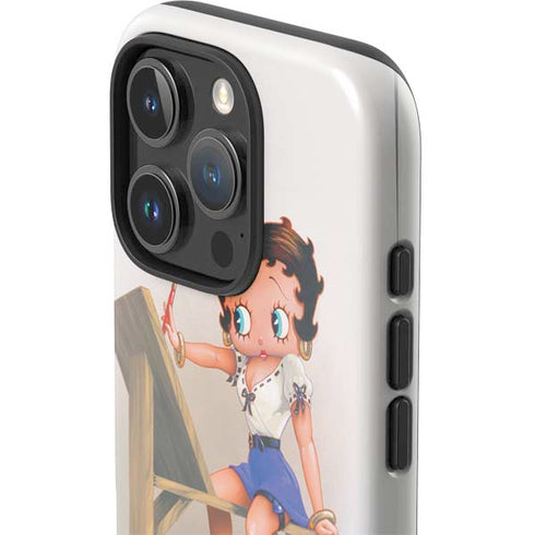 Betty Boop The Artist iPhone 16 Pro Impact Case