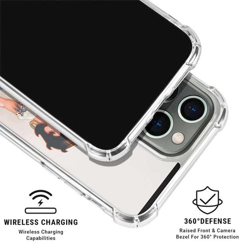 Betty Boop The Artist iPhone 16 Pro Max Clear Case