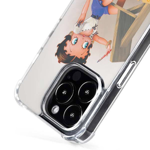 Betty Boop The Artist iPhone 16 Pro Max MagSafe Case