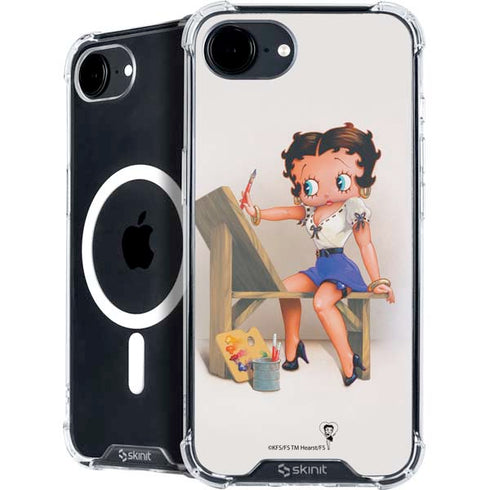 Betty Boop The Artist iPhone 16e MagSafe Case
