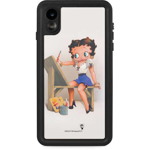 Betty Boop The Artist iPhone Cases