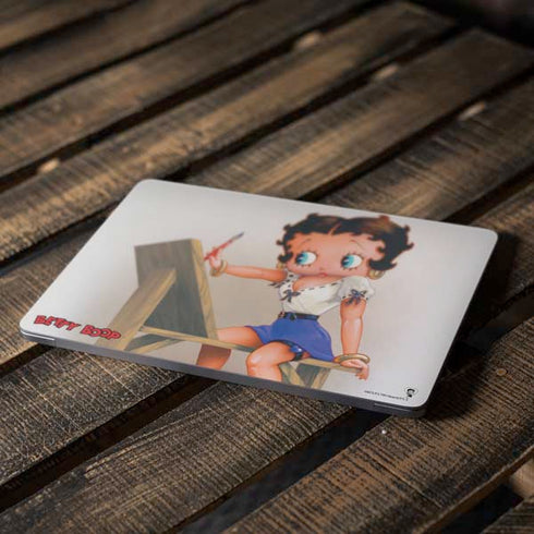 Betty Boop The Artist Apple MacBook Air Skin
