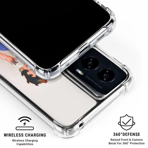 Betty Boop The Artist Moto G Power 5G (2024) Clear Case