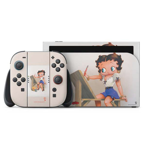 Betty Boop The Artist Nintendo Skins
