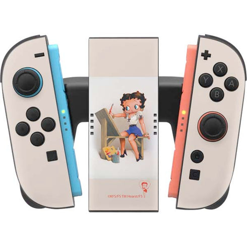 Betty Boop The Artist Nintendo Switch 2 (2025) Joy-Con Controller Skin