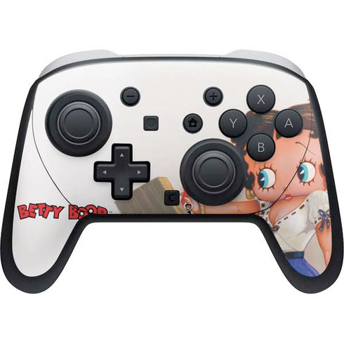Betty Boop The Artist Nintendo Switch 2 (2025) Pro Controller Skin