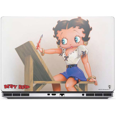 Betty Boop The Artist Dell Precision Skin