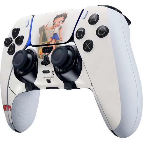 Betty Boop The Artist PS5 DualSense Edge Pro Controller Skin