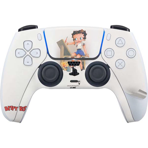 Betty Boop The Artist PS5 Pro Bundle Skin