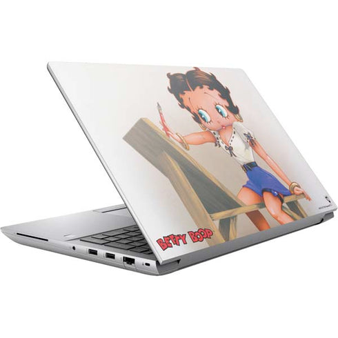 Betty Boop The Artist HP ZBook Fury 16 G10 Skin