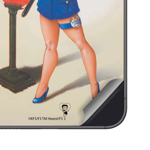 Betty Boop The Police Officer Galaxy A16 5G Skin