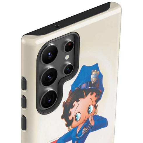 Betty Boop The Police Officer Galaxy S23 Ultra Pro Case