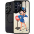 Betty Boop The Police Officer Galaxy S24 FE Kickstand Case
