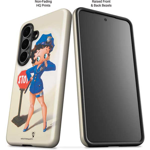 Betty Boop The Police Officer Galaxy S26 Impact Case