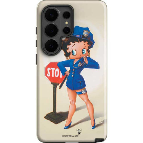 Betty Boop The Police Officer Galaxy S26 Ultra Impact Case