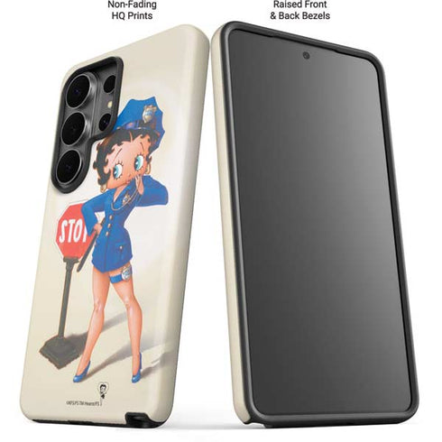 Betty Boop The Police Officer Galaxy S26 Ultra Impact Case