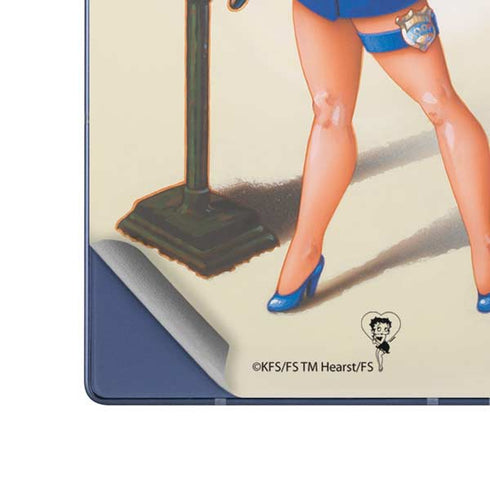 Betty Boop The Police Officer Galaxy Z Fold6 Skin