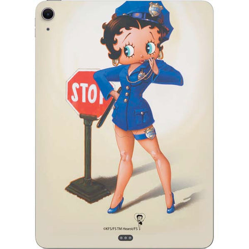Betty Boop The Police Officer Apple iPad Air Skin