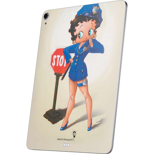 Betty Boop The Police Officer Apple iPad Air Skin