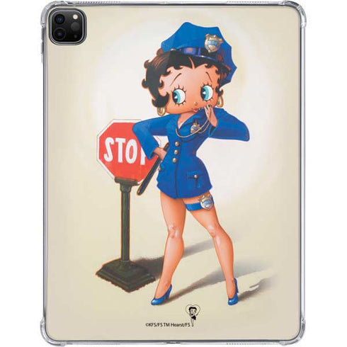 Betty Boop The Police Officer iPad Pro 11in (2024) Clear Case