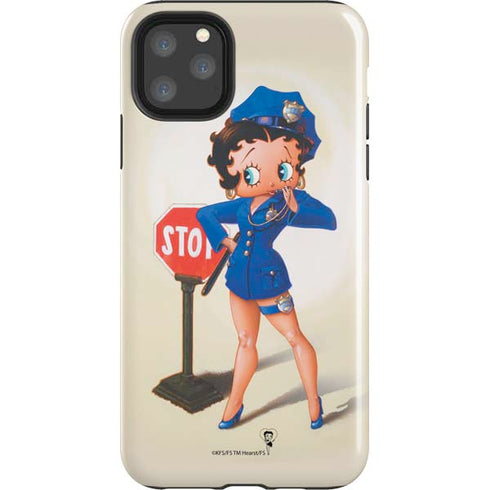 Betty Boop The Police Officer iPhone Cases