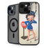 Betty Boop The Police Officer iPhone 15 Plus Kickstand Case