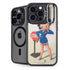 Betty Boop The Police Officer iPhone 15 Pro Max Kickstand Case