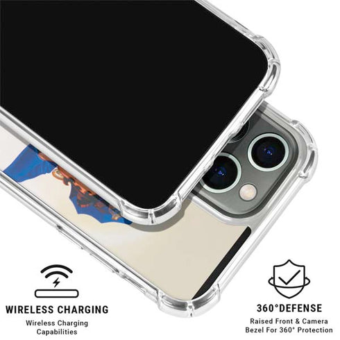 Betty Boop The Police Officer iPhone 16 Pro Clear Case