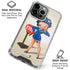 Betty Boop The Police Officer iPhone 16 Pro Max Clear Case