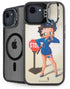 Betty Boop The Police Officer iPhone 16e Kickstand Case