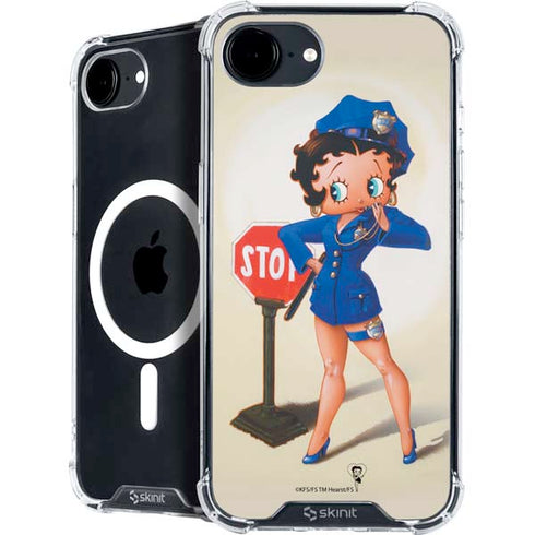 Betty Boop The Police Officer iPhone 16e MagSafe Case